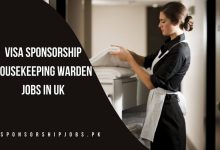 Visa Sponsorship Housekeeping Warden Jobs in UK