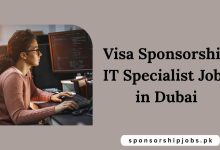 Visa Sponsorship IT Specialist Jobs in Dubai