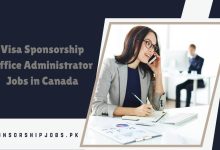 Visa Sponsorship Office Administrator Jobs in Canada