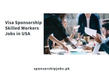 Visa Sponsorship Skilled Workers Jobs in USA
