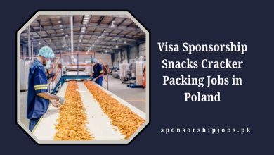 Visa Sponsorship Snacks Cracker Packing Jobs in Poland