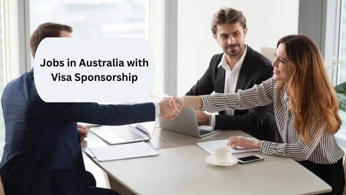 Jobs in Australia with Visa Sponsorship