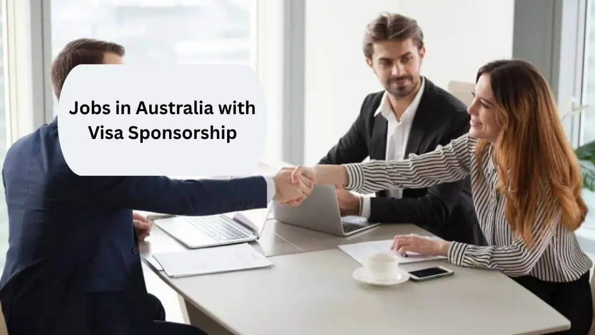 Jobs in Australia with Visa Sponsorship