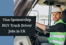 Visa Sponsorship HGV Truck Driver Jobs in UK